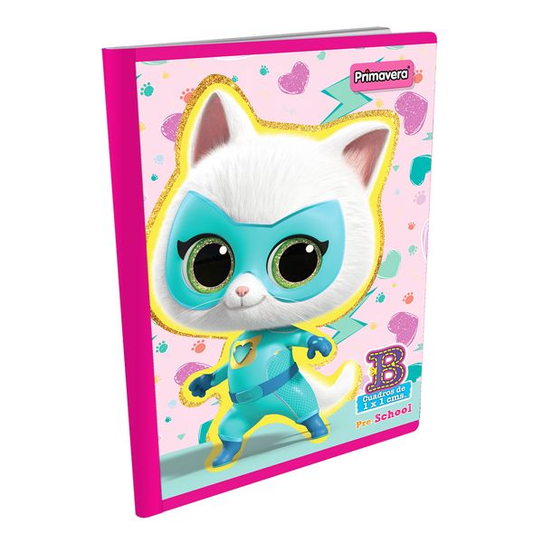 Cuaderno-Cosido-Pre-School-B-Super-Kitties-Bitsy