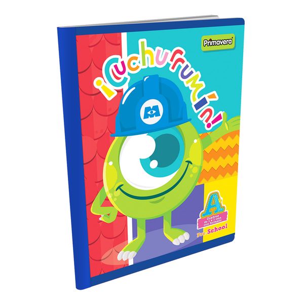 Cuaderno-Cosido-Pre-School-A-Monster-Inc.-Cuchurrumin