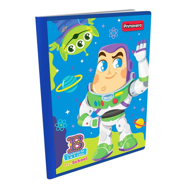 Cuaderno-Cosido-Pre-School-B-Toy-Story-4-Buzz-Lightyear-con-Marciano