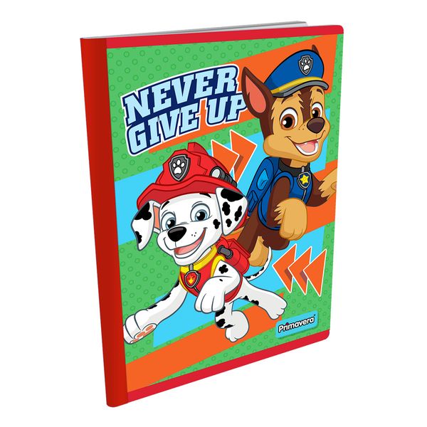 Cuaderno-Cosido-Paw-Patrol-Never-Give-Up