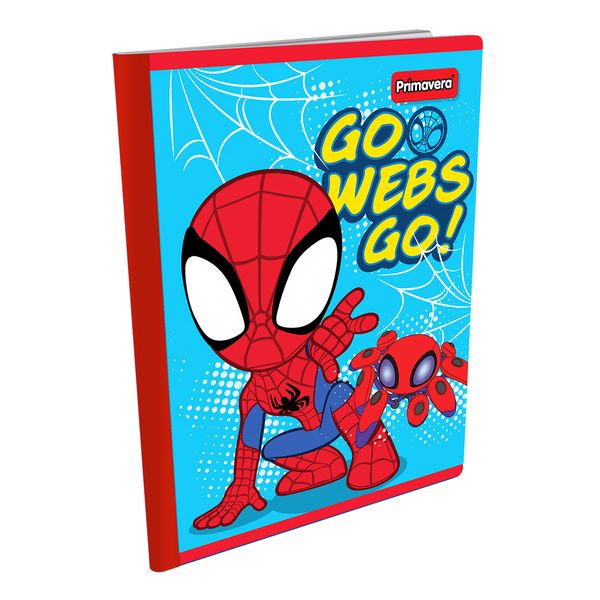 Cuaderno-Cosido-Spidey-Go-Webs-Go-Fondo-Azul