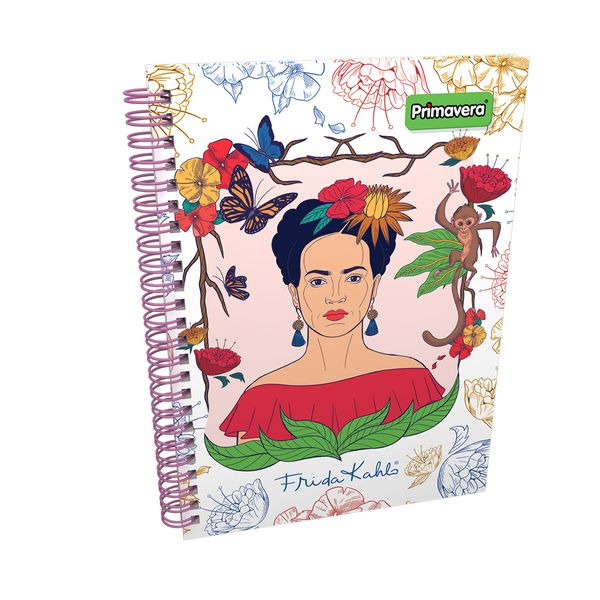 Cuaderno-Argollado-Pasta-Dura-Frida-Kahlo-With-Monkeys
