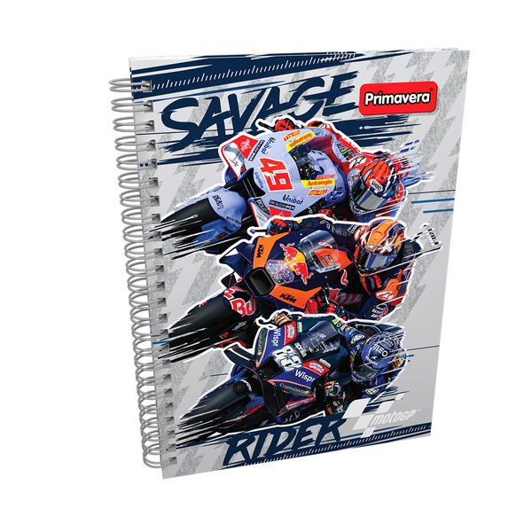 Cuaderno-Argollado-Pasta-Dura-Moto-GP-Savage-Rider