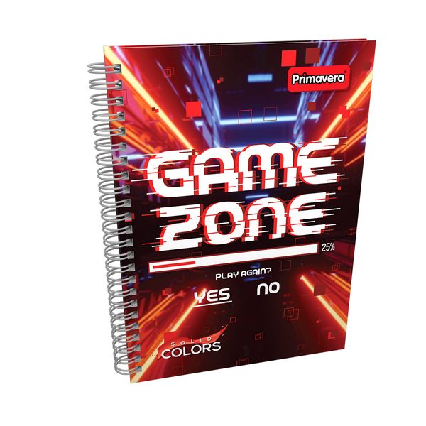 Cuaderno-Argollado-Pasta-Dura-Solid-Colors-Game-Zone