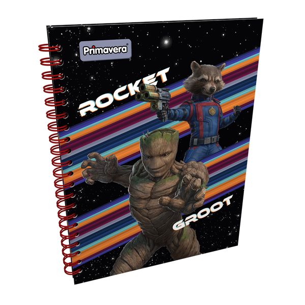 Cuaderno-Argollado-Grande-Pasta-Dura-Guardianes-de-la-Galaxia-Groot---Rocket-Together