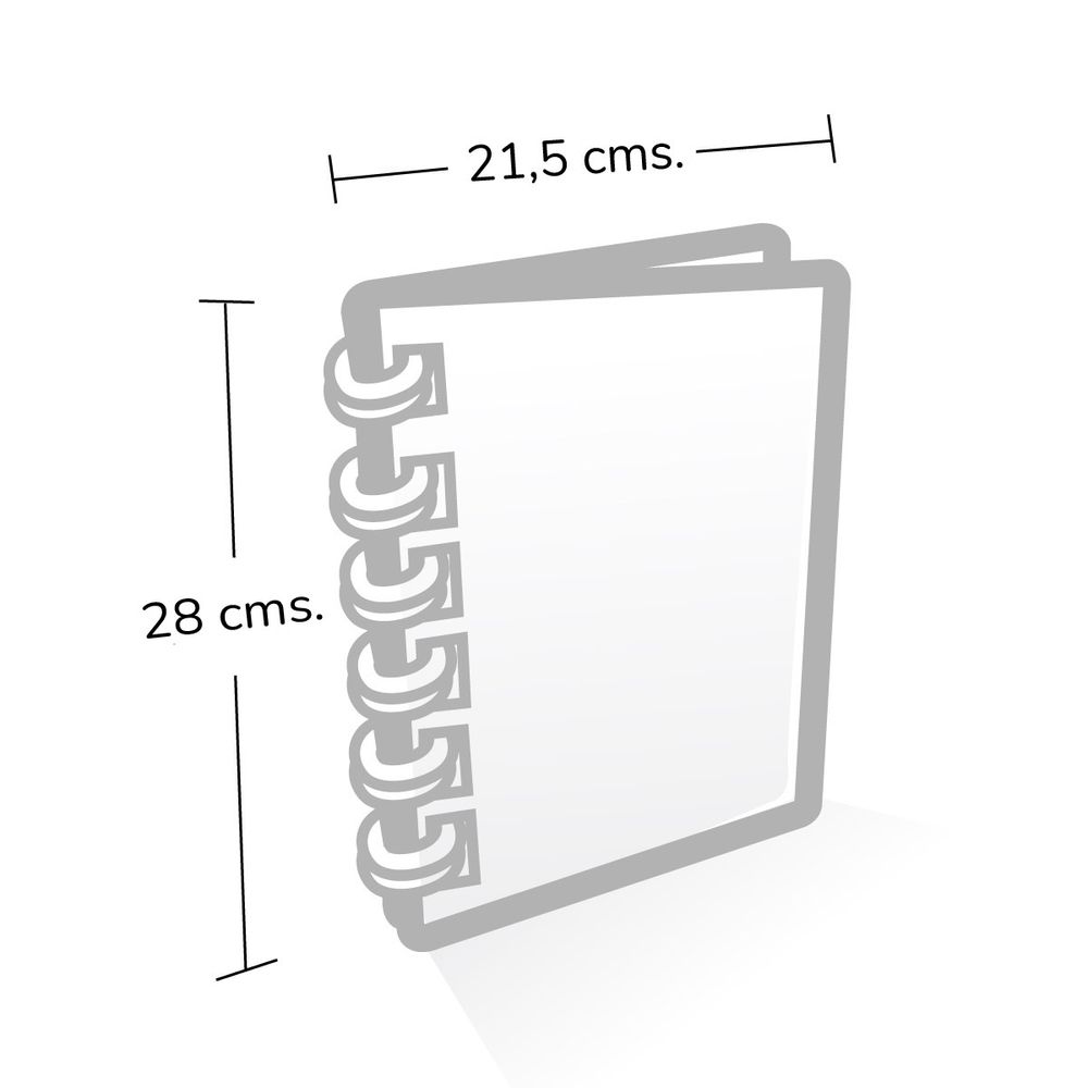 Cuadernos Pasta Dura Solid Colors l Tiendas Primavera papelesprimavera