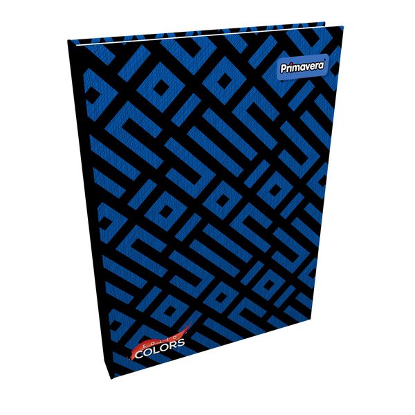 Cuaderno-Cosido-Pasta-Dura-Solid-Colors-Formas-Azul-y-Negro