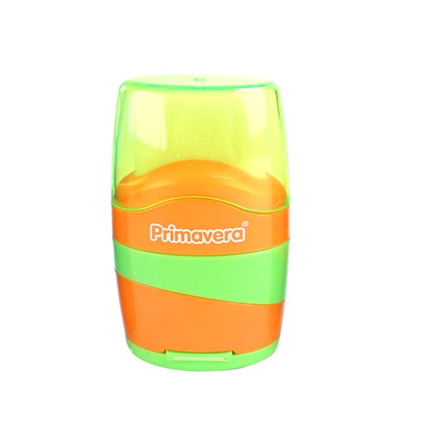 Sacapuntas-Primavera-Sidney-Naranja-y-Verde