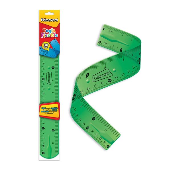 Regla-Flexible-Primavera-Verde
