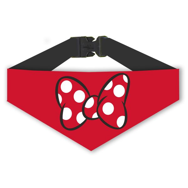 Pañoleta-Collar-para-Mascota-Minnie-Mouse-Style