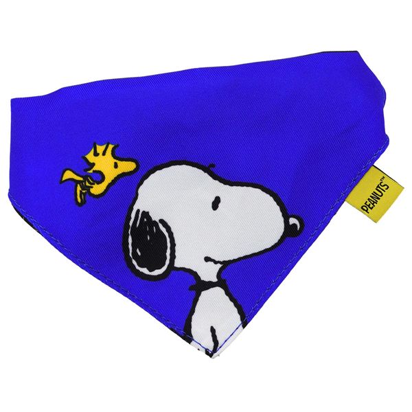Pañoleta-Collar-para-Mascota-Snoopy-y-Woodstok-Azul