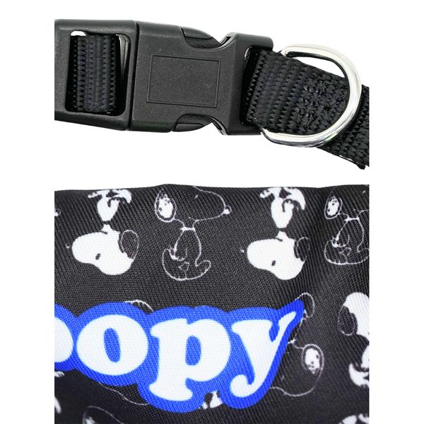 Pañoleta-Collar-para-Mascota-Snoopy-y-Woodstok-Azul