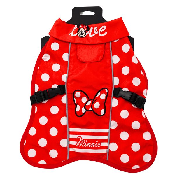 Impermeable-para-Mascota-Minnie-Mouse-Love