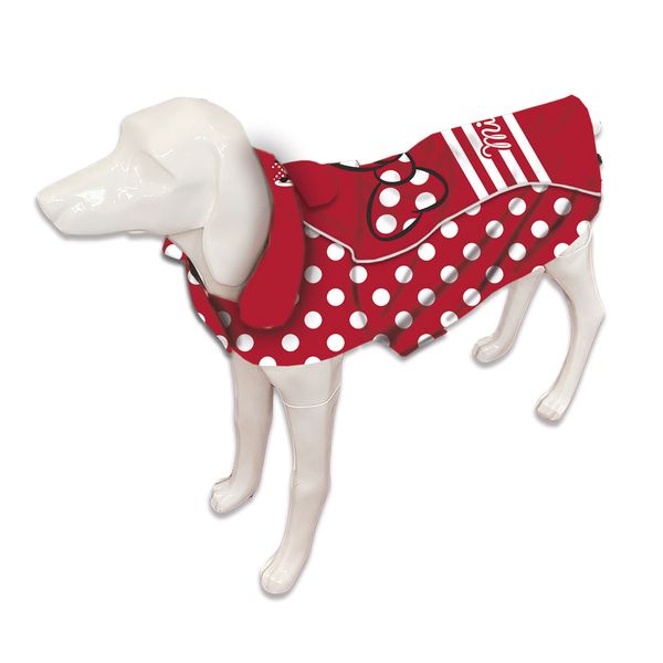 Impermeable-para-Mascota-Minnie-Mouse-Love