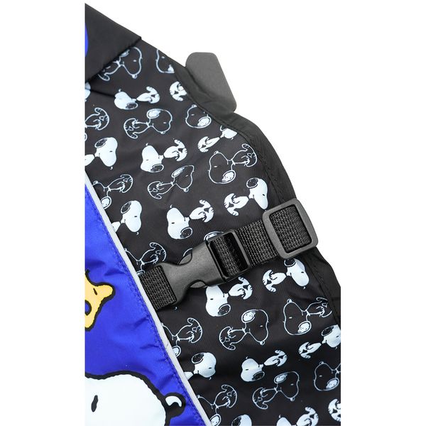 Impermeable-para-Mascota-Snoopy-y-Woodstok-Azul