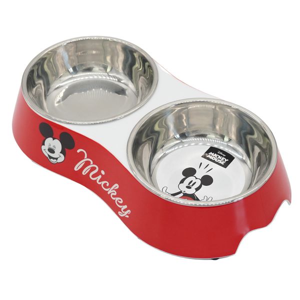 Plato-Doble-para-Mascota-Mickey-Mouse-Smiling