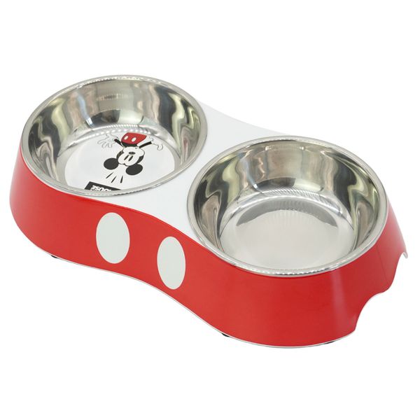 Plato-Doble-para-Mascota-Mickey-Mouse-Smiling