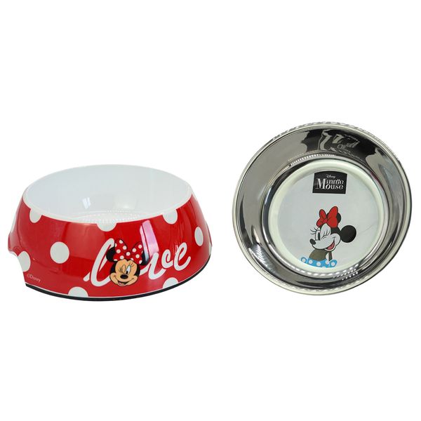 Plato-para-Mascota-Minnie-Mouse-Love