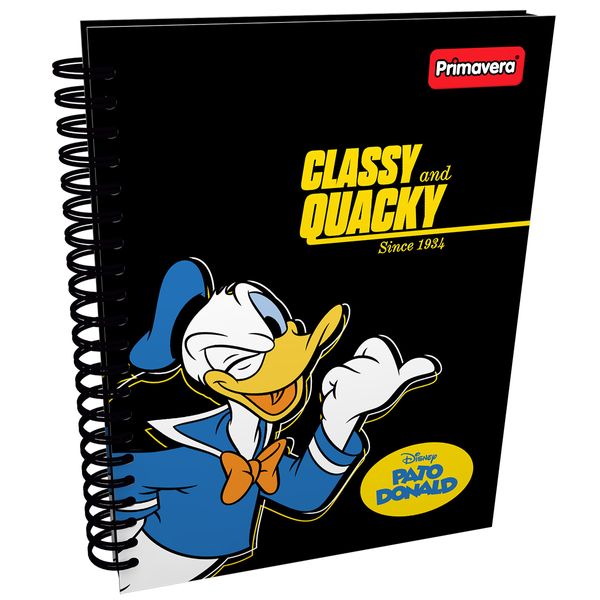 Cuaderno-Argollado-Grande-Pato-Donald-Classy-And-Quacky