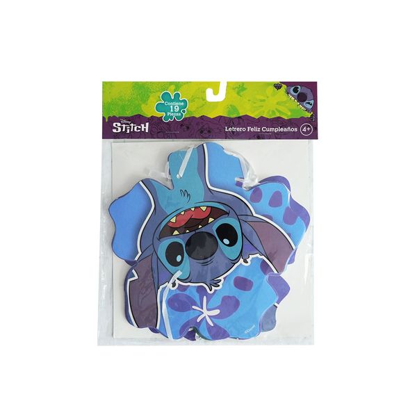 Letrero-Feliz-Cumpleaños-Stitch-Aloha-Hawaii Letrero-Feliz-Cumpleaños-Stitch-Aloha-Hawaii