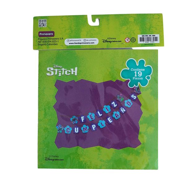 Letrero-Feliz-Cumpleaños-Stitch-Aloha-Hawaii Letrero-Feliz-Cumpleaños-Stitch-Aloha-Hawaii