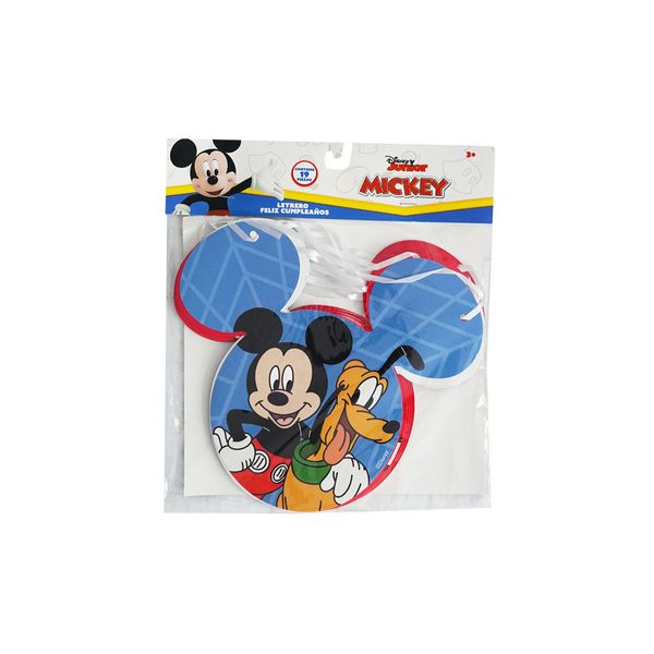 Letrero-Feliz-Cumpleaños-Mickey-Mouse-Pluto-Goofy-y-Donald