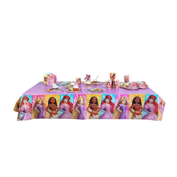 Mantel-para-Fiesta-Princesas-Moana-Ariel-y-Rapunzel