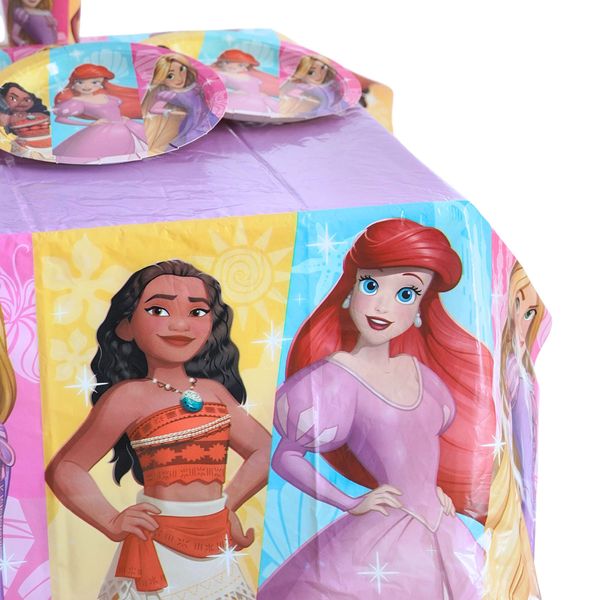 Mantel-para-Fiesta-Princesas-Moana-Ariel-y-Rapunzel