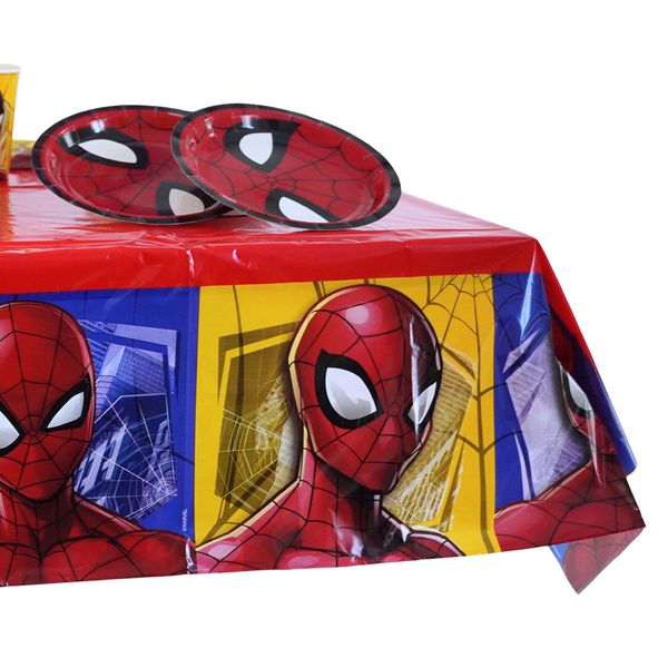 Plato-para-Fiesta-Spiderman-in-Front-x-10