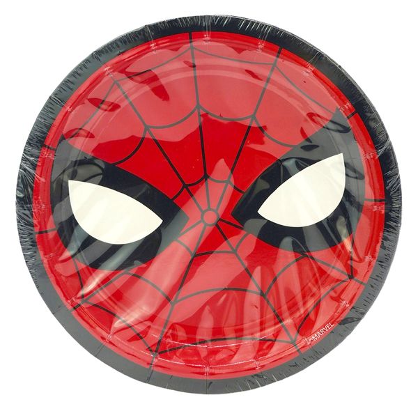 Plato-para-Fiesta-Spiderman-in-Front-x-10