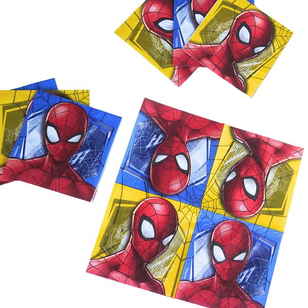 Servilletas-para-Fiesta-Spiderman-in-Action
