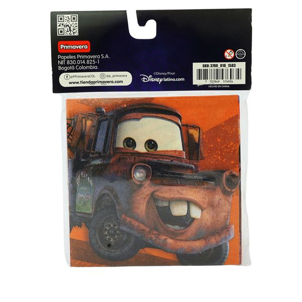 Servilletas-para-Fiesta-Cars-Rayo-McQueen