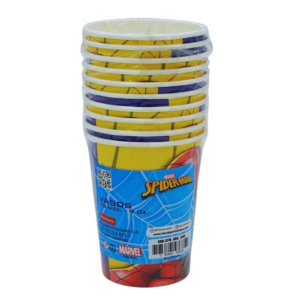 Vaso-para-Fiesta-Spiderman-in-Action-x-10