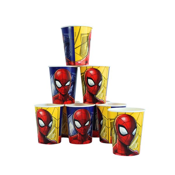 Vaso-para-Fiesta-Spiderman-in-Action-x-10