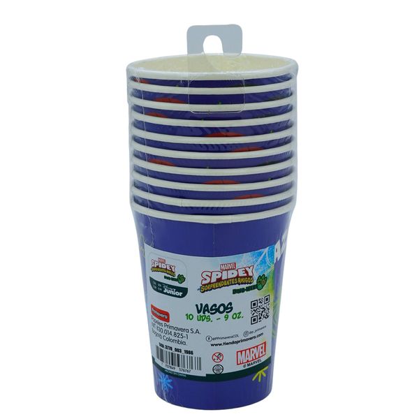 Vaso-para-Fiesta-Spidey-Team-Up-x-10