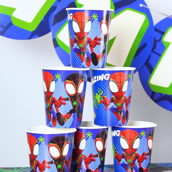 Vaso-para-Fiesta-Spidey-Team-Up-x-10