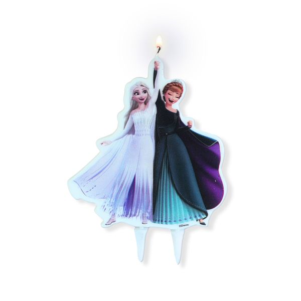 Vela-de-Cumpleaños-Frozen-II-Anna-y-Elsa