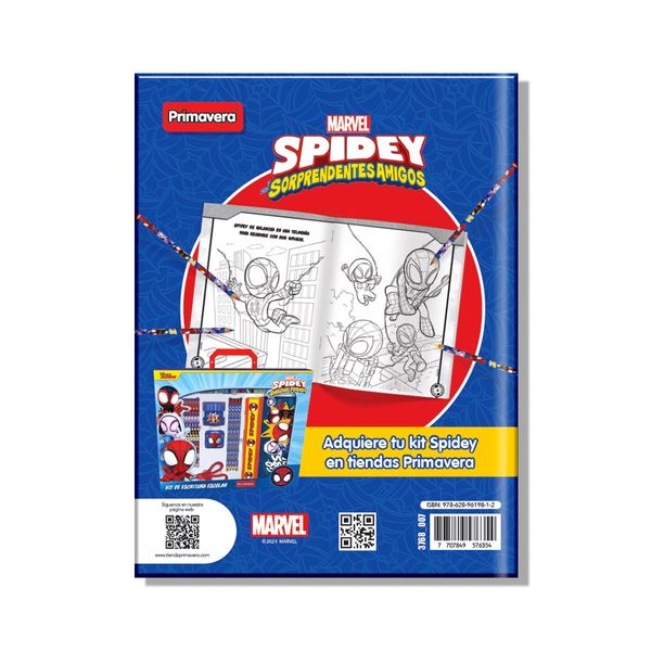 Libro-para-Colorear---5-Mini-Colores-Spidey-y-Sus-Sorprendentes-Amigos