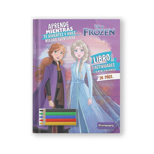 Libro-de-Actividades---5-Mini-Colores-Frozen-II-Anna-y-Elsa