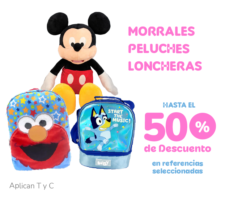 Morrales - Peluches - Loncheras - Junio - Movil