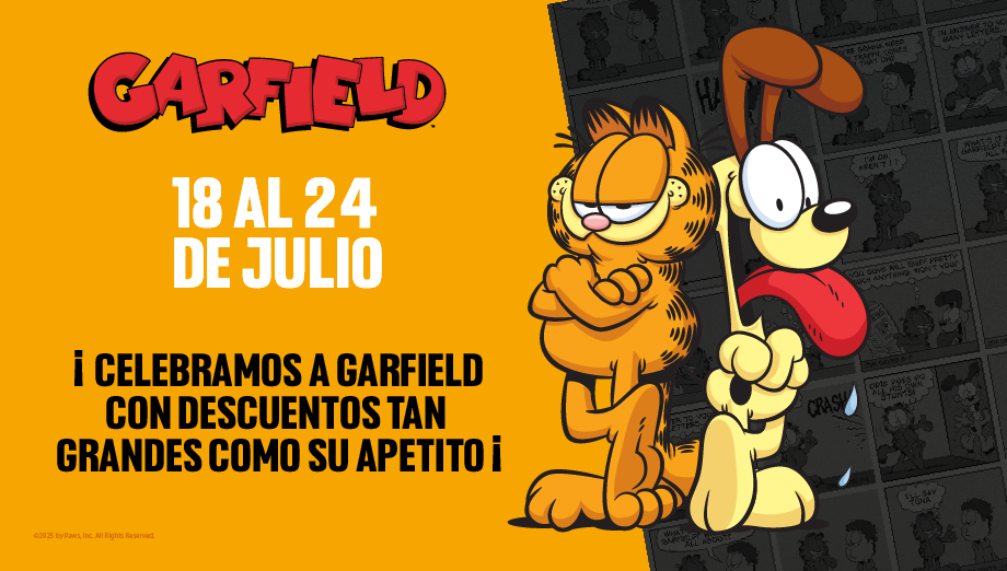 Banner Garfield - Movil