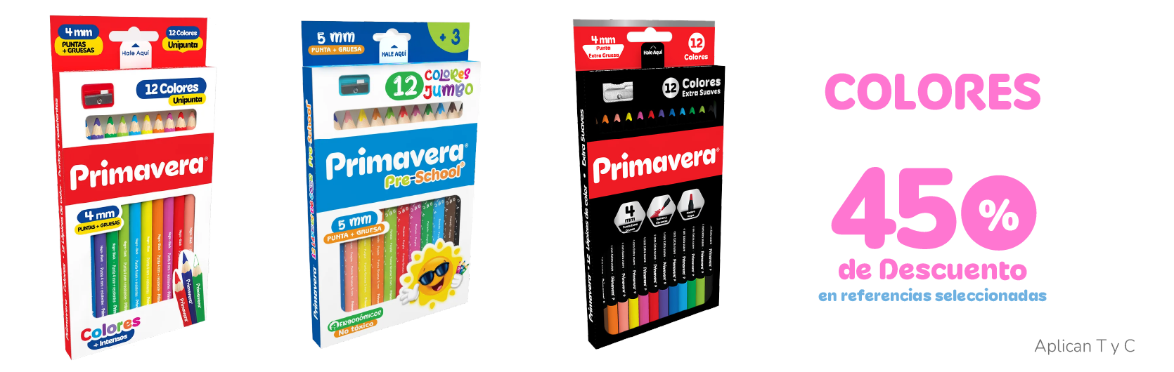 Colores 45%