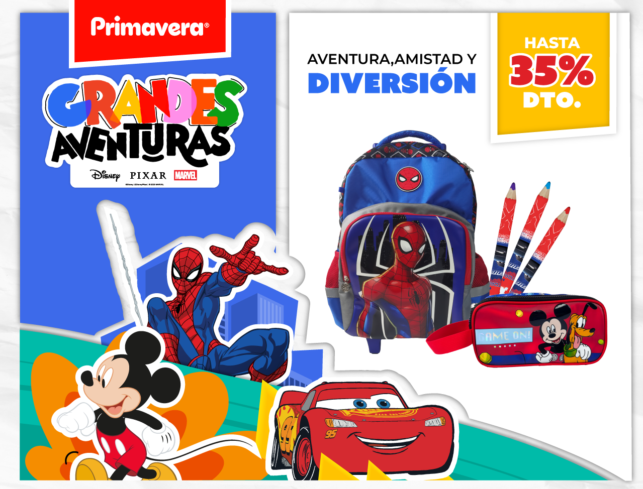 Promo Septiembre Disney Marvel - Movil
