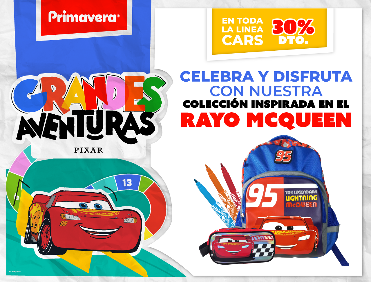 Promo Septiembre Rayo McQueen - Movil