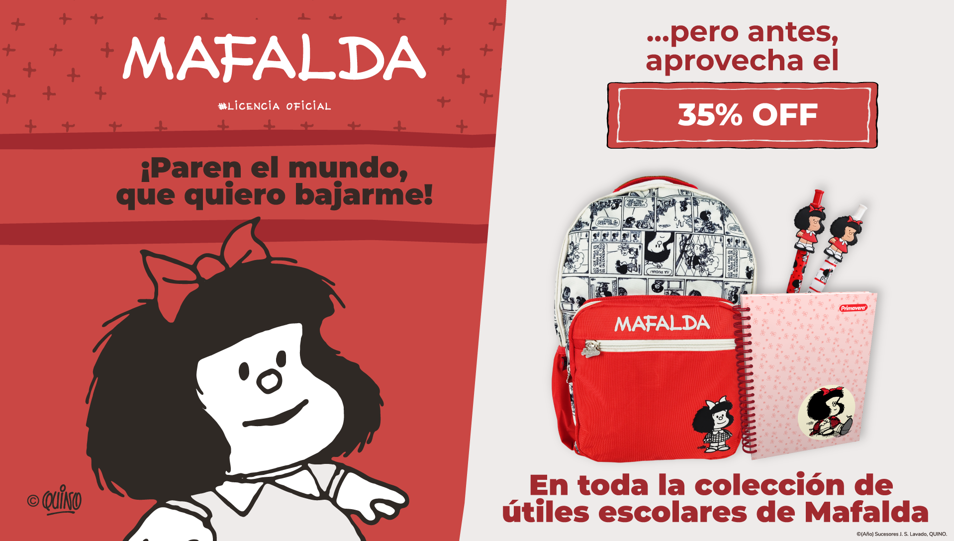 Banner Promo Mafalda - Movil
