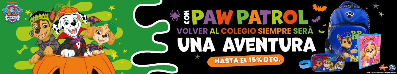Banner Paw Patrol Halloween
