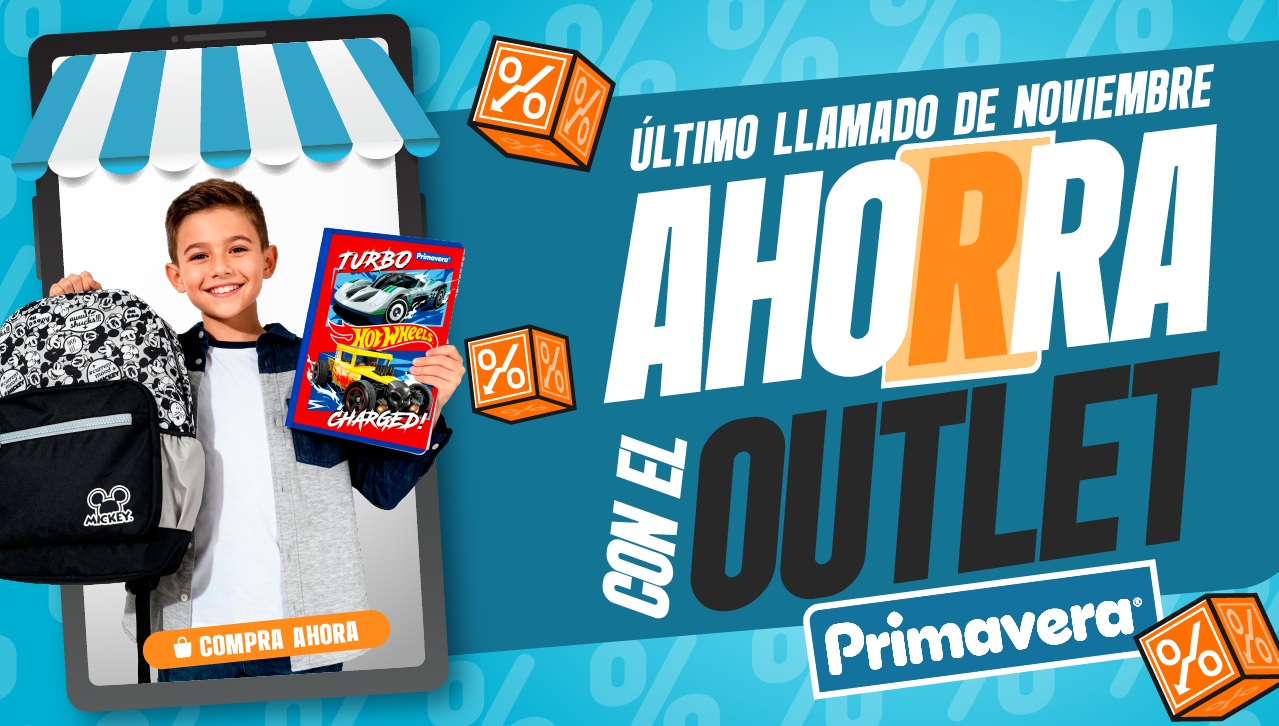 Banner Outlet Primavera - Movil