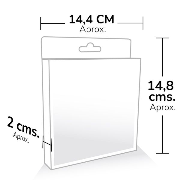 medidas-resaltadores-flower-power-neon-x6-primavera