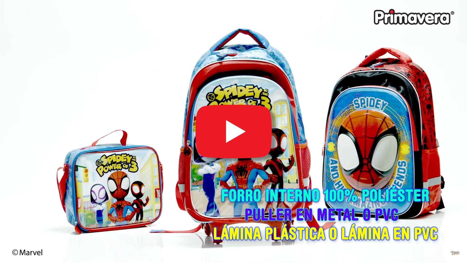 Morrales y Loncheras Spidey